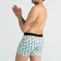 Saxx Undercover Mr Softee Seaglass Boxer Brief With Fly Mens Underwear BB19F