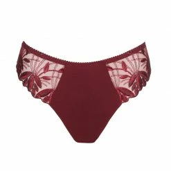 Prima Donna Orlando Deep Cherry Thong Panty 0663150 Bra & Panty Sets