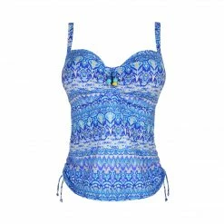 Prima Donna Swimwear Bonifacio Electric Blue Tankini Top 4009770