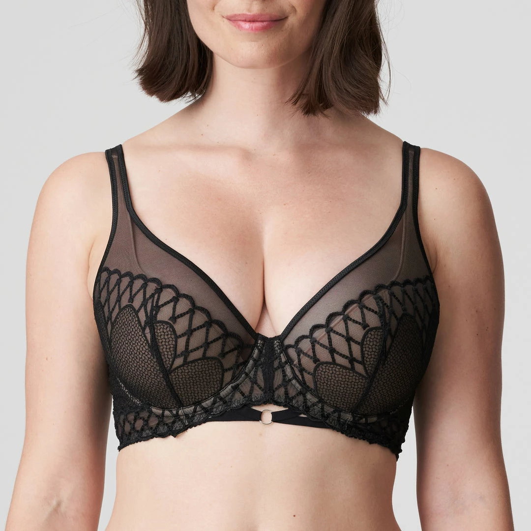 Prima Donna Vya Black Plunge Bra 0163332 Bras 3 Prima Donna Vya Black Plunge Bra 0163332 Bras