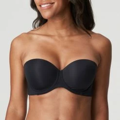 Prima Donna Figuras Charcoal Padded Strapless Bra 0263258 Bras