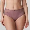 Bra & Panty Sets Prima Donna Madison Satin Taupe High Waist Brief Panty 0562126