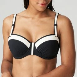 Prima Donna Swimwear Istres Black Balcony Convertible Bikini Top 4008516