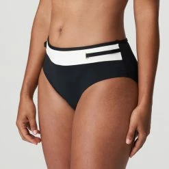 Prima Donna Swimwear Istres Black High Waisted Bikini Bottom 4008551