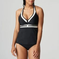 Prima Donna Swimwear Istres Black Convertible Tankini Top 4008570