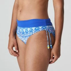 Prima Donna Swimwear Bonifacio Electric Blue Fold Over Bikini Bottom 4009755