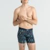 Saxx Undercover Sticks And Stripes Navy Boxer Brief With Fly Mens Underwear BB19F