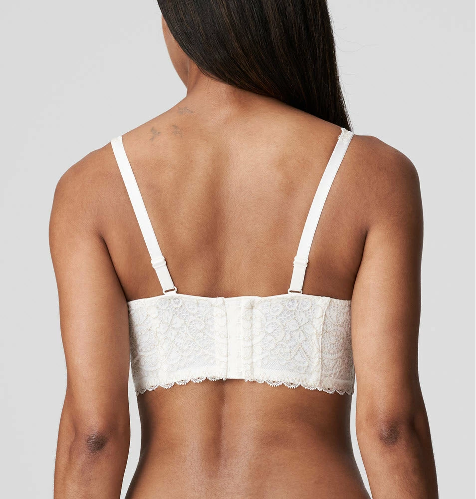 Prima Donna Twist I Do Natural Lace Long Line Bra 0141607 4 Prima Donna Twist I Do Natural Lace Long Line Bra 0141607