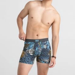 Saxx Ultra Multi Havana Boxer Brief Underwear BB30F Mens