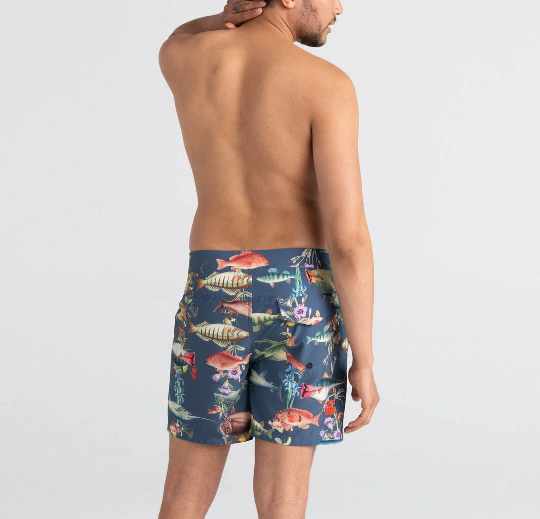 Saxx Betawave Boardie Deep Dive Twilight Mens Swimwear SW01L 4 Saxx Betawave Boardie Deep Dive Twilight Mens Swimwear SW01L